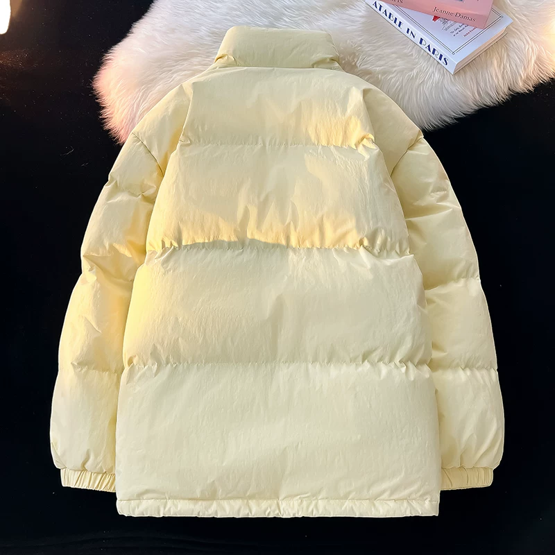 Áo khoác cotton dày dặn mùa thu đông Jeanswest dành cho nam, áo khoác cotton thường ngày mới, áo khoác phao ấm áp cho nam