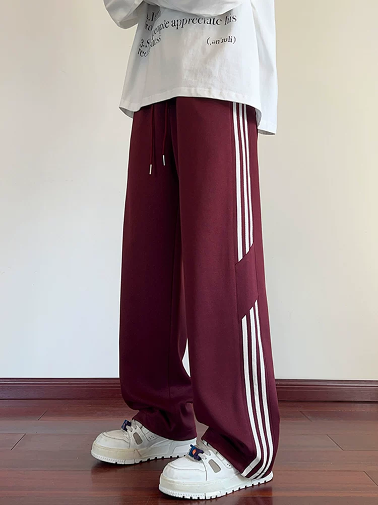 Quần dài ống đứng kẻ sọc phong cách Mỹ của Jeanswest dành cho nam, mẫu mới xuân thu 2026, quần dài cao cấp.