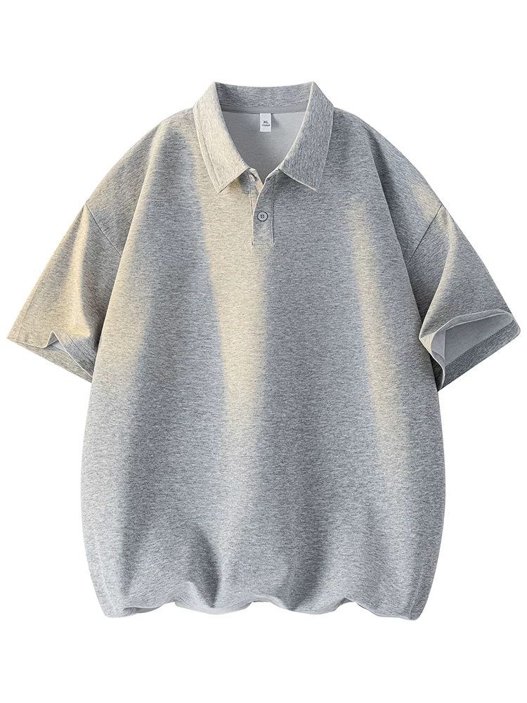 Áo thun nam Jeanswest kiểu Mỹ, màu trơn, thoáng khí, mùa hè, phong cách casual, rộng rãi, thời trang, chất liệu mỏng, kiểu polo.