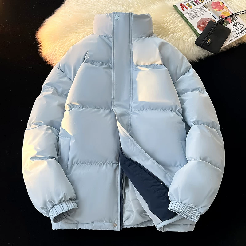 Áo khoác cotton dày dặn mùa thu đông Jeanswest dành cho nam, áo khoác cotton thường ngày mới, áo khoác phao ấm áp cho nam