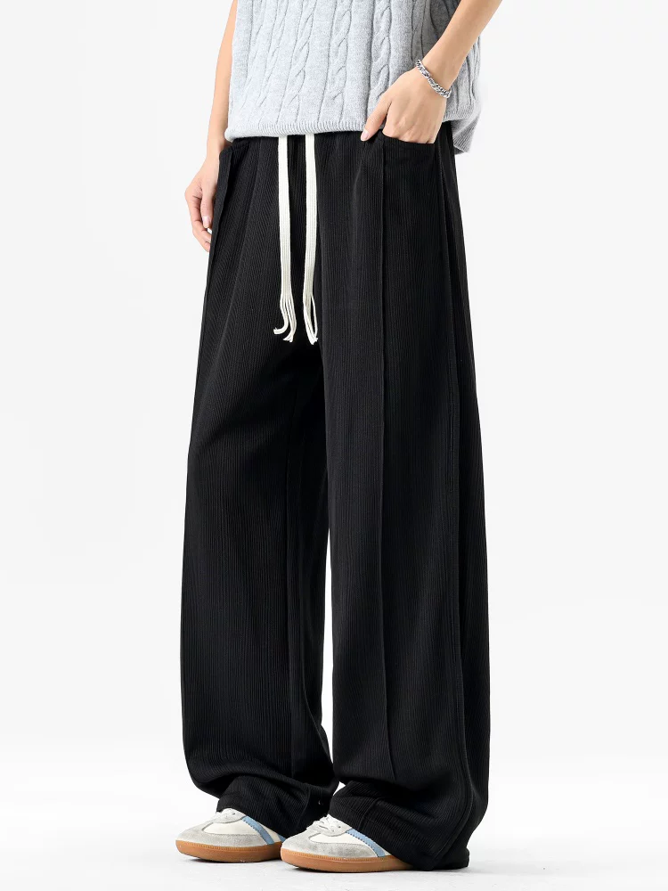 Quần dài ống rộng dáng suông kiểu Mỹ của Jeanswest dành cho nam, mùa xuân thu, quần dài ống rộng cao cấp, sành điệu, hợp thời trang.