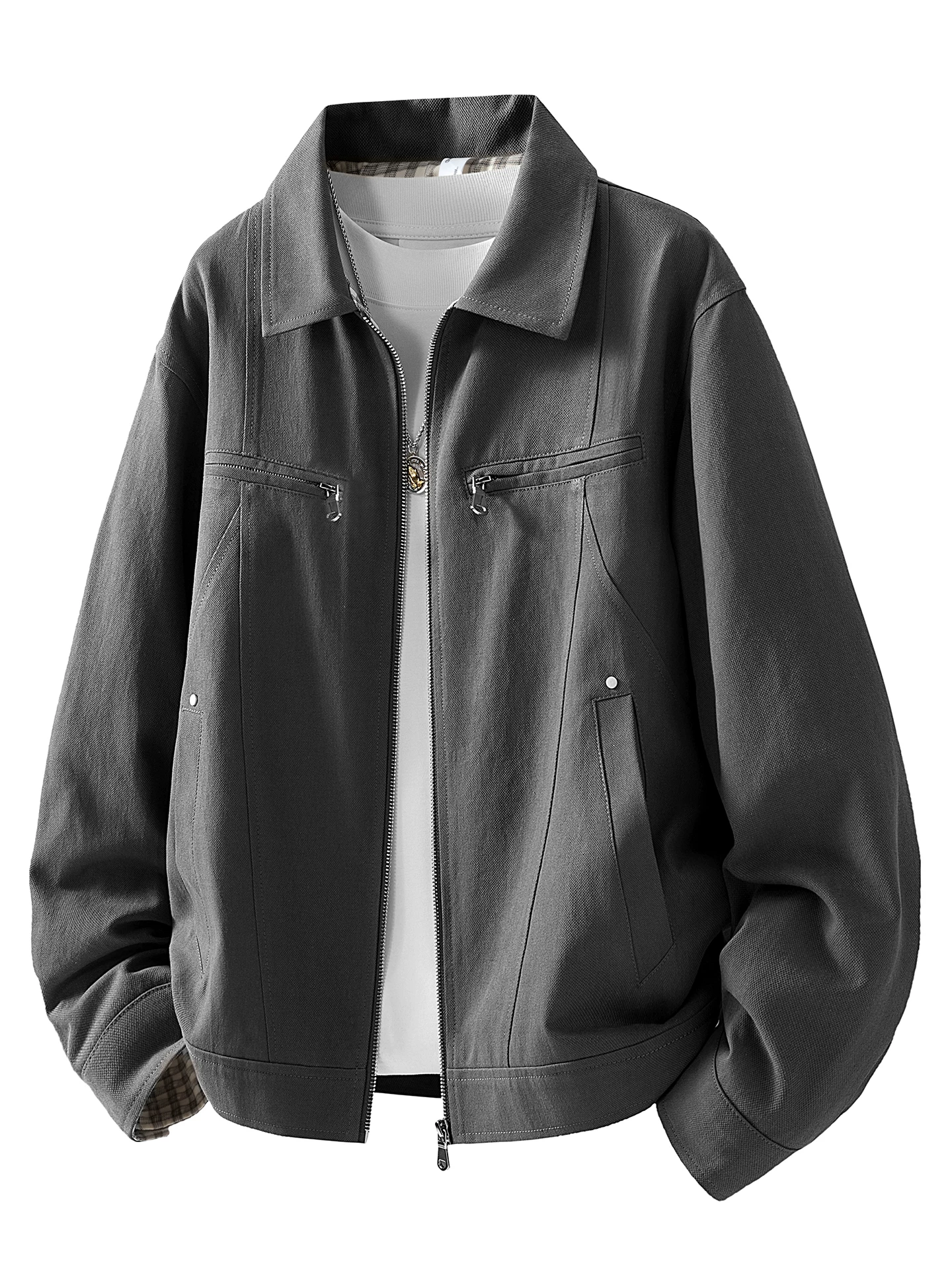 Áo khoác công sở có cổ điển kiểu Mỹ của Jeanswest dành cho nam, mùa xuân và mùa thu, thương hiệu thời thượng cao cấp, áo khoác ngoài rộng rãi, thoải mái.