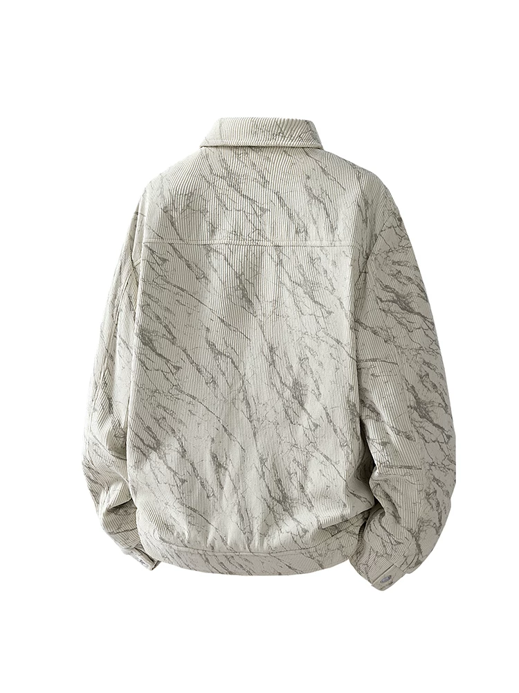 Áo khoác nam chất liệu corduroy cổ điển của Jeanswest, kiểu dáng mới xuân thu 2026, thương hiệu thời thượng cao cấp.