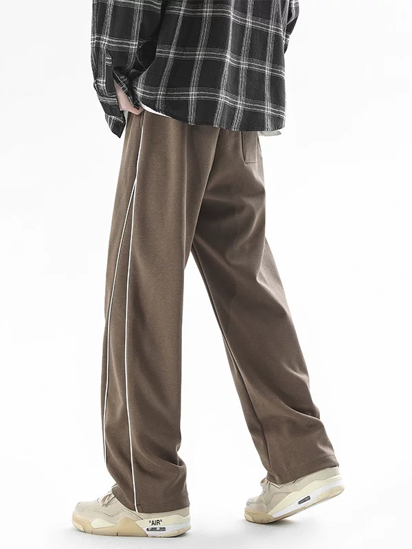 Quần jeanswest ống rộng phong cách retro Mỹ dành cho nam, quần dài dáng rộng thoải mái, thương hiệu thời trang cao cấp mùa thu đông.