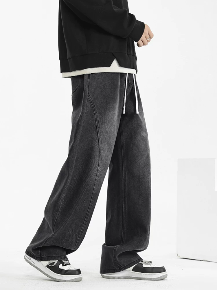 Quần jean ống đứng phong cách retro Mỹ của Jeanswest dành cho nam, mùa xuân thu, thương hiệu thời trang cao cấp, quần dài sành điệu.