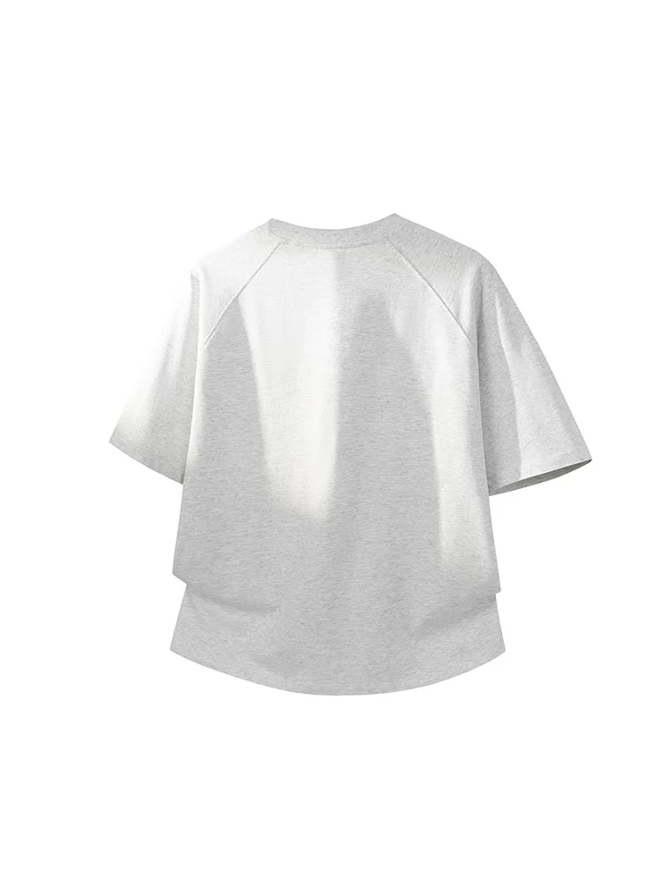 Áo thun nam Jeanswest sọc phối màu, 100% cotton nguyên chất, dáng rộng mùa hè, cảm giác cao cấp, thoáng khí, thân thiện với làn da, tay ngắn.