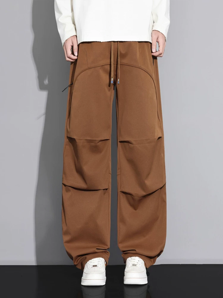 Quần công sở ống rộng kiểu Mỹ của Jeanswest dành cho nam, mùa xuân thu, thương hiệu thời thượng cao cấp, quần dài dáng rộng thoải mái, đa năng.