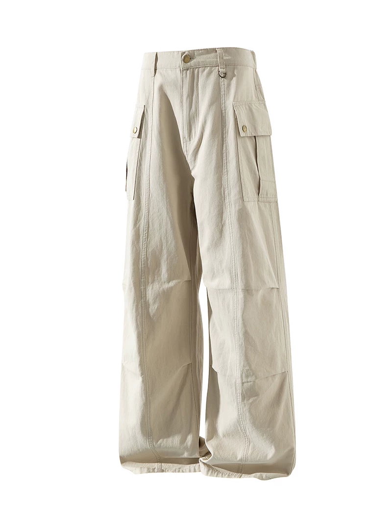 Quần âu ống đứng kiểu Mỹ thời trang của Jeanswest dành cho nam, mẫu mới xuân/thu, 100% cotton nguyên chất, quần casual lót nỉ.