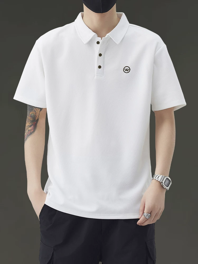 Áo thun nam mỏng, nhanh khô, kiểu Mỹ, chất liệu lụa băng, thương hiệu Jeanswest, áo POLO ngắn tay chống nắng, kháng khuẩn cấp 7A, mùa hè.