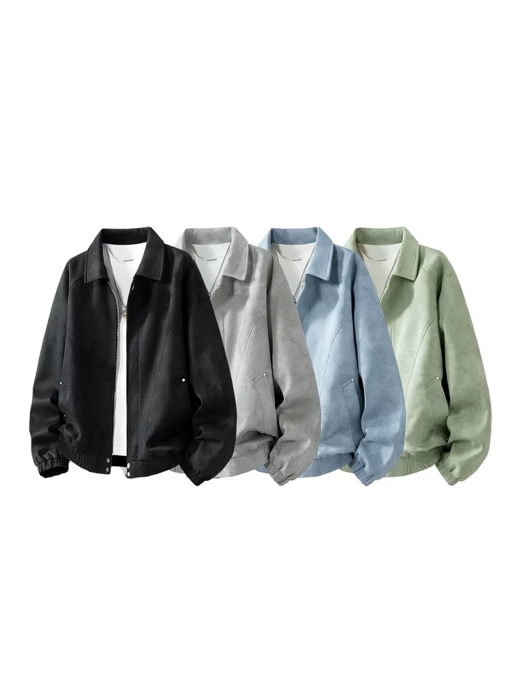 Áo khoác nam kiểu Mỹ Jeanswest, phong cách casual, mùa xuân thu 2026, thương hiệu thời thượng cao cấp.