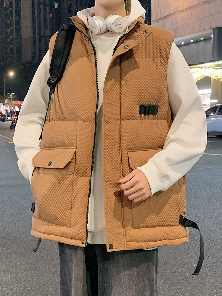 Áo vest cotton Jeanswest dành cho nam, thương hiệu thời trang thu đông, size lớn, dày dặn, ấm áp.