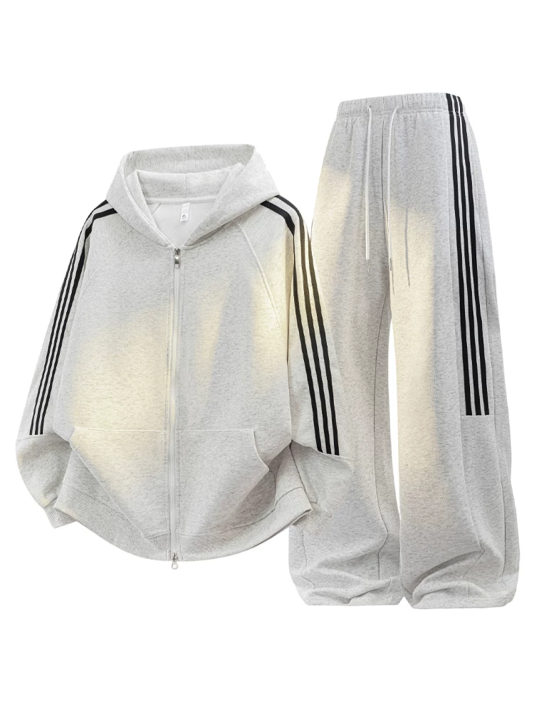 Bộ vest nam Jeanswest kiểu Mỹ, chất liệu dày dặn, ba sọc, phong cách thường ngày, mùa xuân thu, thiết kế cao cấp, thời thượng, bộ hai mảnh.