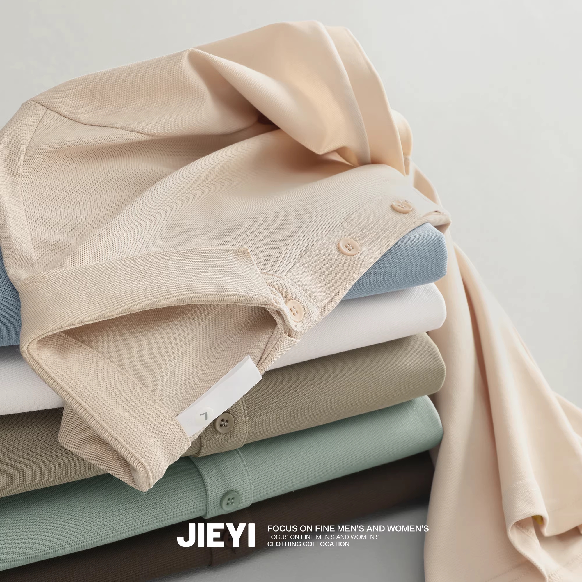 Áo polo nam màu mơ đa năng, chất liệu sợi Sorona mát lạnh, áo thun ngắn tay mùa hè.