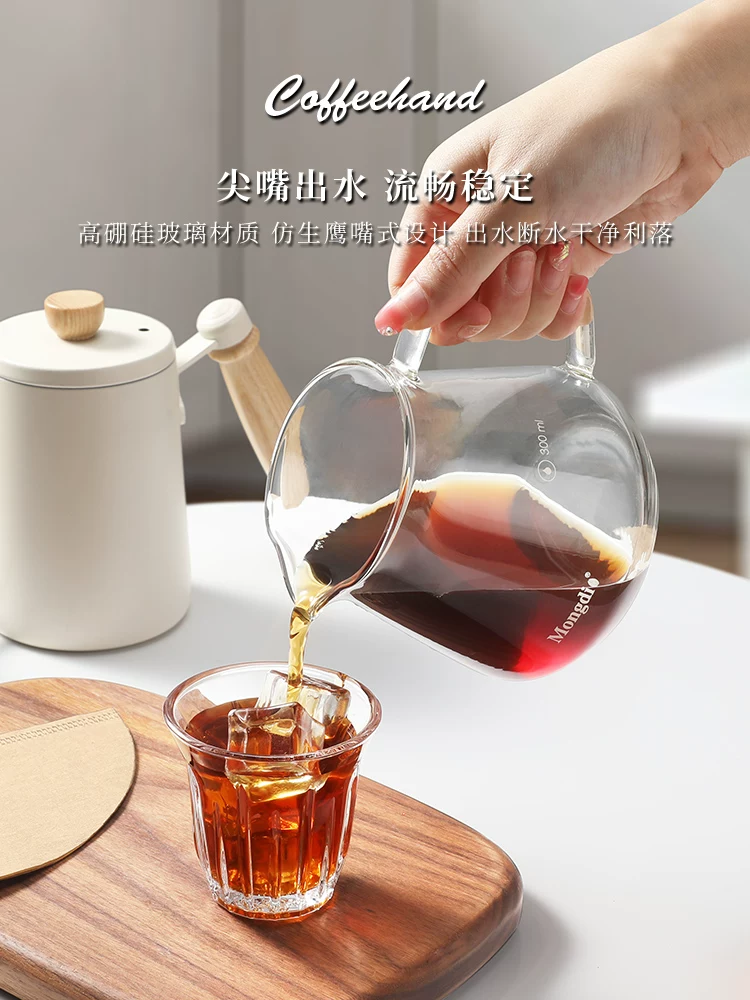Bộ pha cà phê Pour-over Mongdio, máy xay cà phê cầm tay, bộ dụng cụ pha cà phê Pour-over, ấm pha cà phê Pour-over, ấm chia sẻ