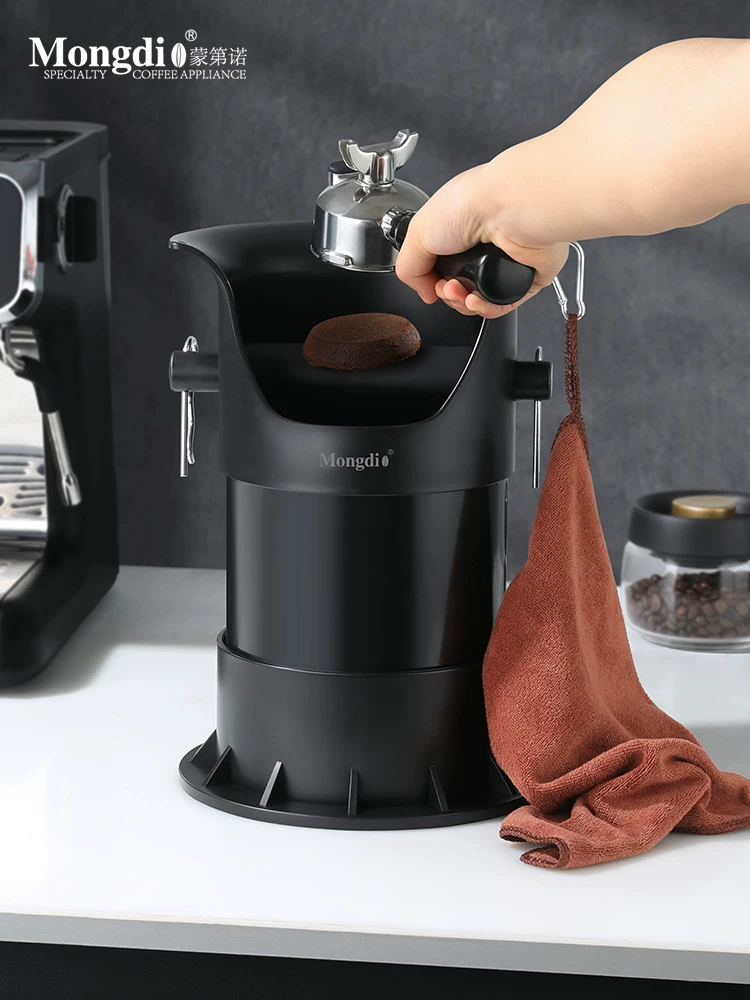 Hộp đựng bã cà phê Mongdio, hộp đựng bã cà phê, dụng cụ thu gom bã cà phê, hộp đựng bã cà phê thương mại cỡ lớn.