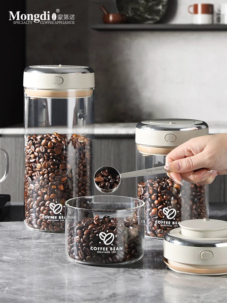 Hộp đựng cà phê hạt Mongdio, hộp đựng cà phê bột, hộp đựng cà phê hạt, hộp đựng chân không có van xả khí.