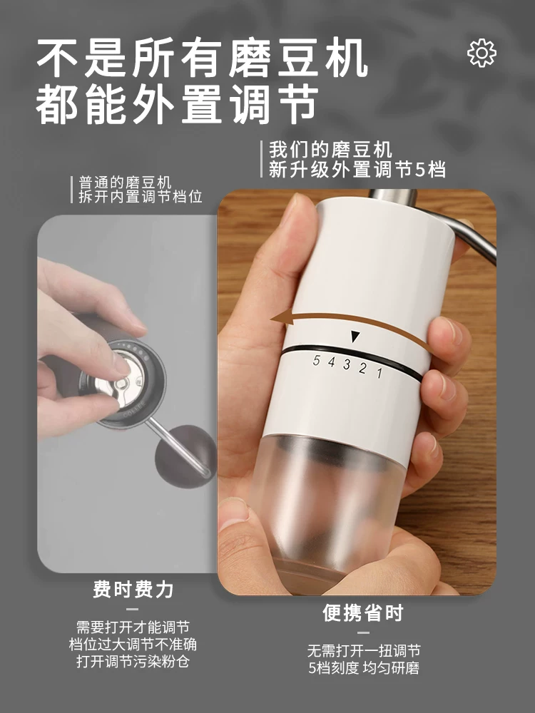 Máy xay cà phê bằng tay Mongdio Máy xay cà phê cầm tay Máy xay cà phê cầm tay Máy xay cà phê