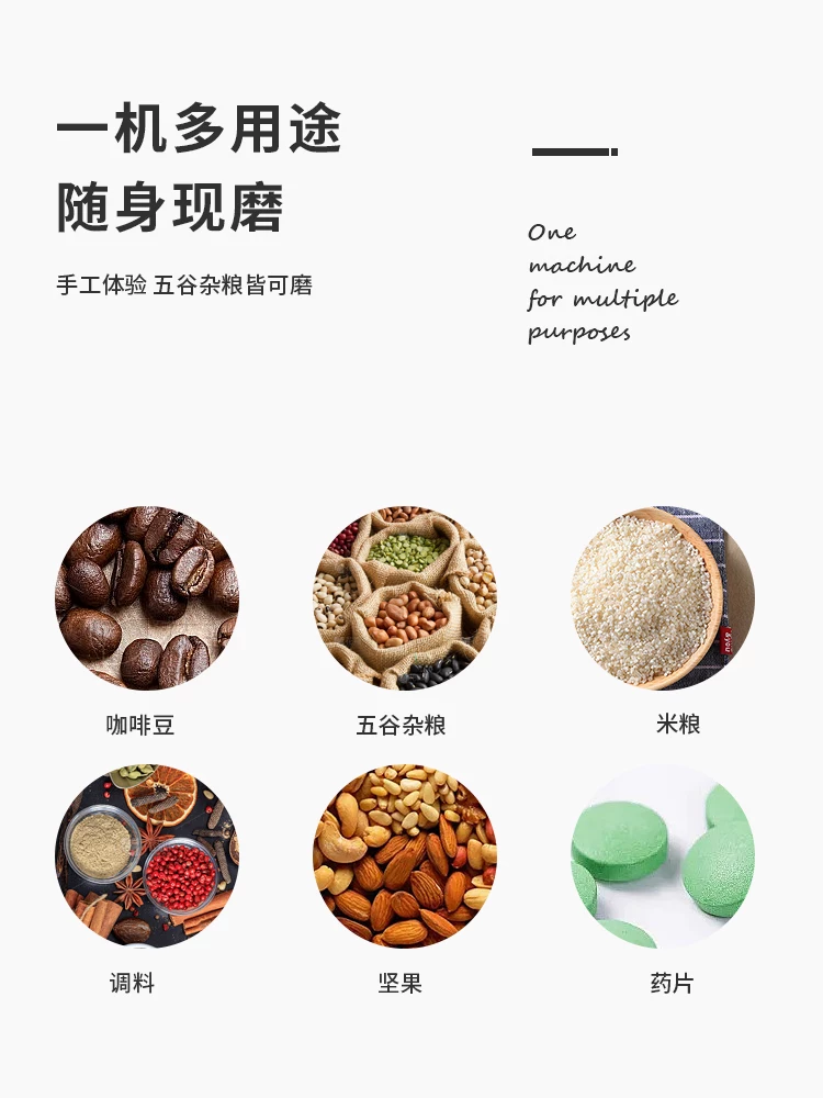 Máy xay cà phê thủ công Mongdio máy xay cà phê gia đình nhỏ máy xay cà phê retro máy xay cà phê quay tay