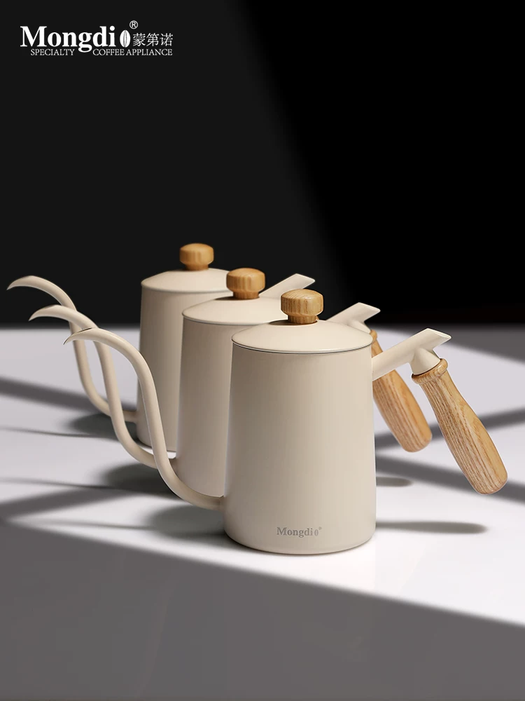 Ấm pha cà phê kiểu Mongdio, ấm inox vòi dài, ấm cổ ngỗng, ấm pha cà phê, ấm pha trà
