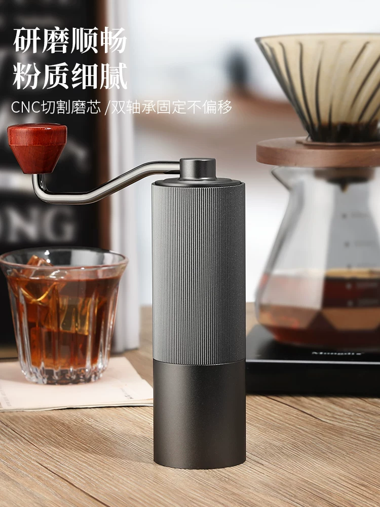 Bộ ấm pha cà phê thủ công Mongdio, máy pha cà phê thủ công gia dụng, thiết bị pha cà phê thủ công ngoài trời quay tay