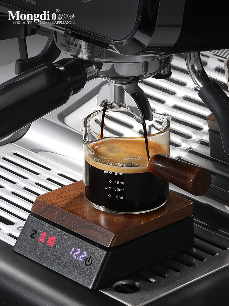 Cân điện tử cà phê Mongdio, cân hạt cà phê, cân điện tử đặc biệt dành cho pha cà phê thủ công kiểu Ý, thiết bị hẹn giờ mini cầm tay