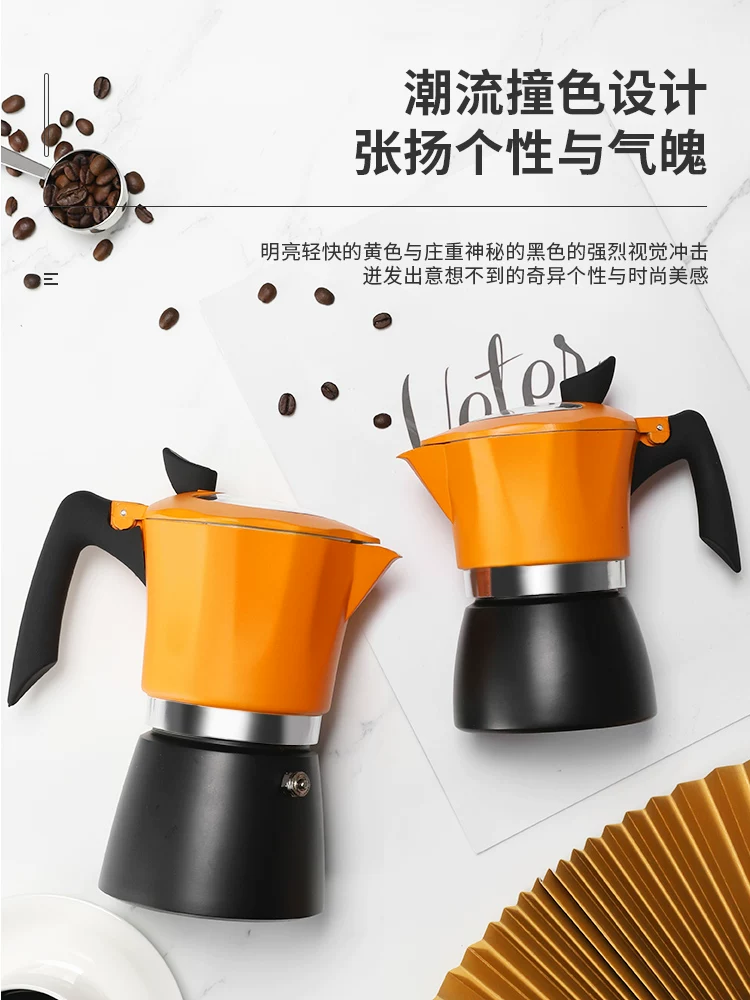 Bộ pha cà phê Moka, máy pha cà phê espresso tại nhà, máy xay cà phê thủ công, dụng cụ chiết xuất espresso, bộ pha cà phê thủ công Moka
