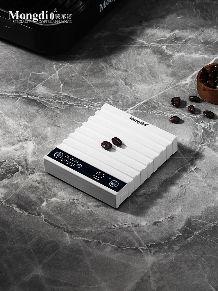 Cân điện tử cà phê Mongdio Cân cà phê mini Cân hạt cà phê Cân trọng lượng gram đặc biệt kiểu Ý Cân cà phê pha bằng tay