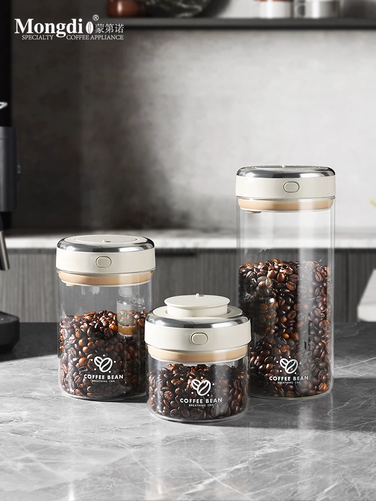 Hộp đựng cà phê hạt Mongdio, hộp đựng cà phê bột, hộp đựng cà phê hạt, hộp đựng chân không có van xả khí.