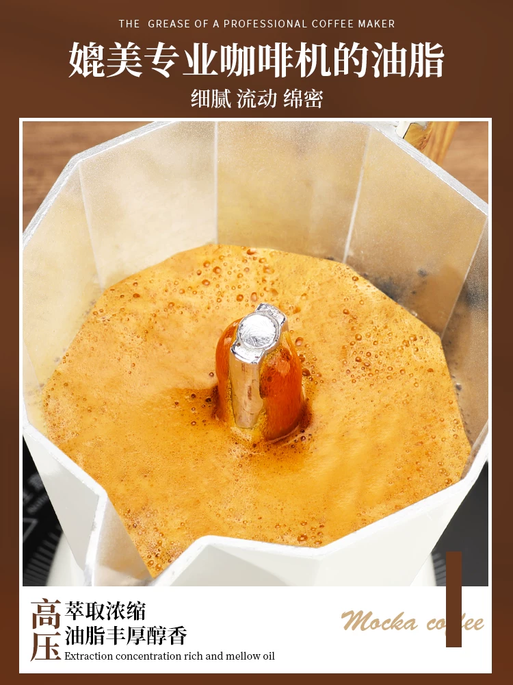 Bộ pha cà phê espresso tại nhà bằng bình Moka, di động, pha cà phê thủ công ngoài trời