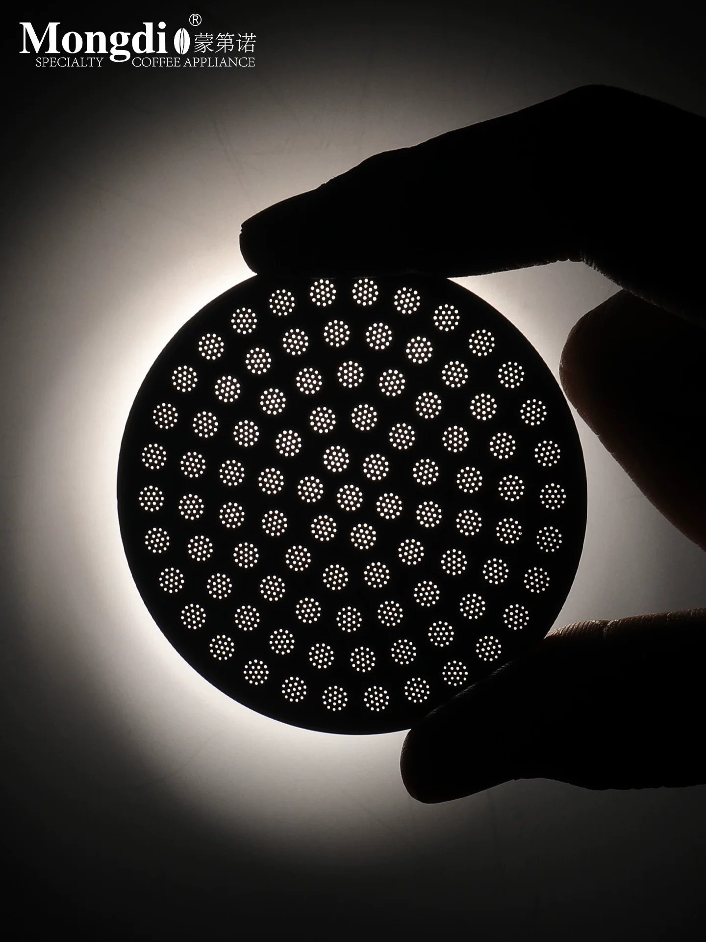 Mongdio hệ thống phân phối nước thứ cấp bộ lọc cà phê bằng thép không gỉ máy pha cà phê espresso phụ kiện tay cầm bộ lọc chiết xuất