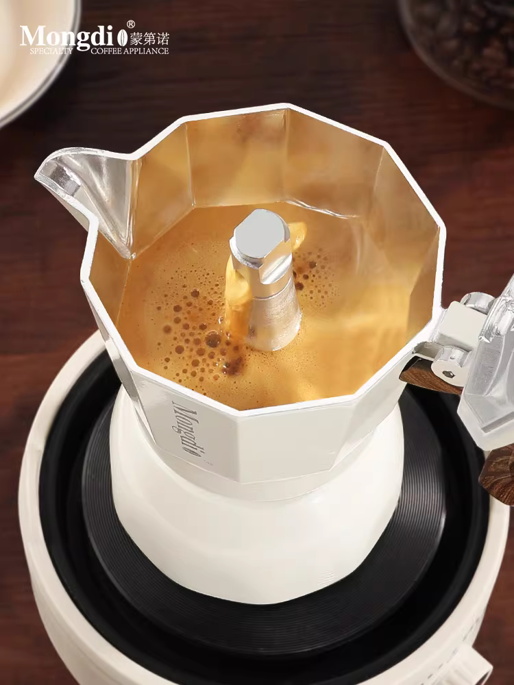 Bộ ấm pha cà phê Moka Moka có van đôi Moka máy pha cà phê bộ ấm chiết xuất hạt cà phê espresso