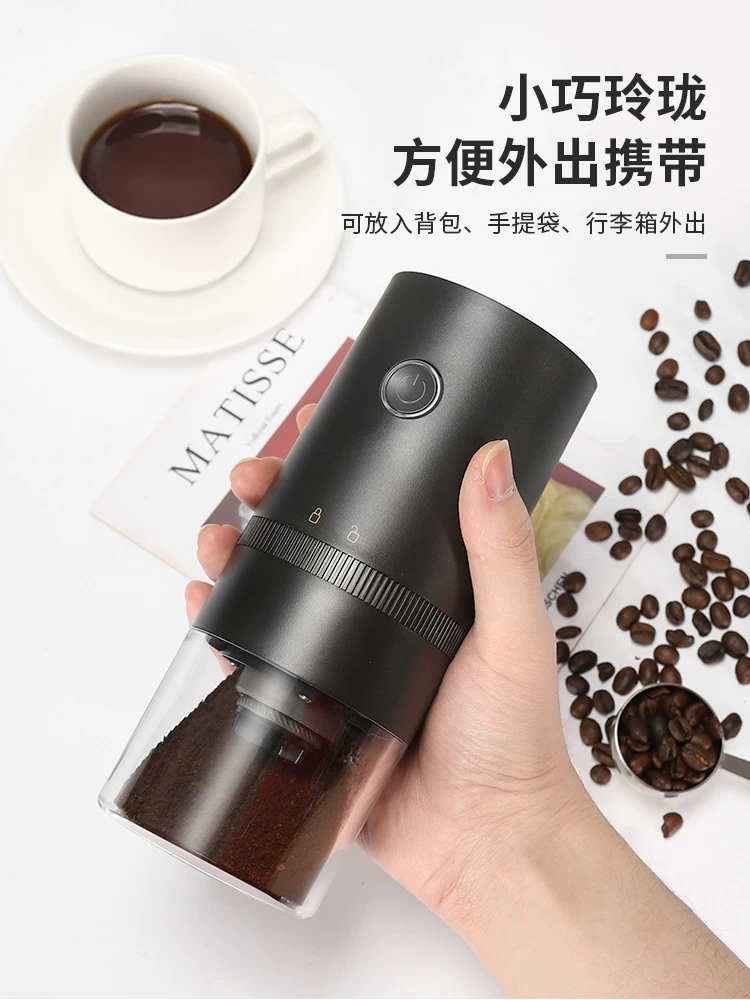 Máy xay cà phê bằng điện, máy xay cà phê gia đình nhỏ, máy xay cà phê bằng tay, máy xay cà phê bằng tay.