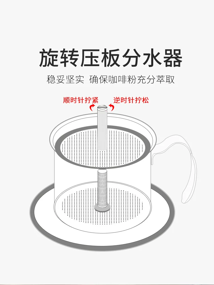 Bộ pha cà phê thủ công Mongdio, bộ lọc cà phê, dụng cụ pha cà phê nhỏ giọt