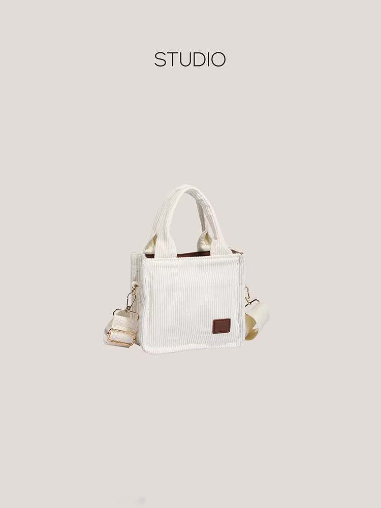 Túi xách cỡ lớn dành cho nữ DrinKing 2025, mẫu mới thời thượng, đa năng, chất liệu vải bố, đeo chéo