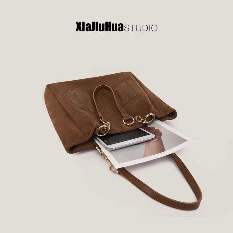 Túi xách cỡ lớn dành cho nữ 2025 mẫu mới, túi đeo vai học sinh, túi tote thời trang đi làm