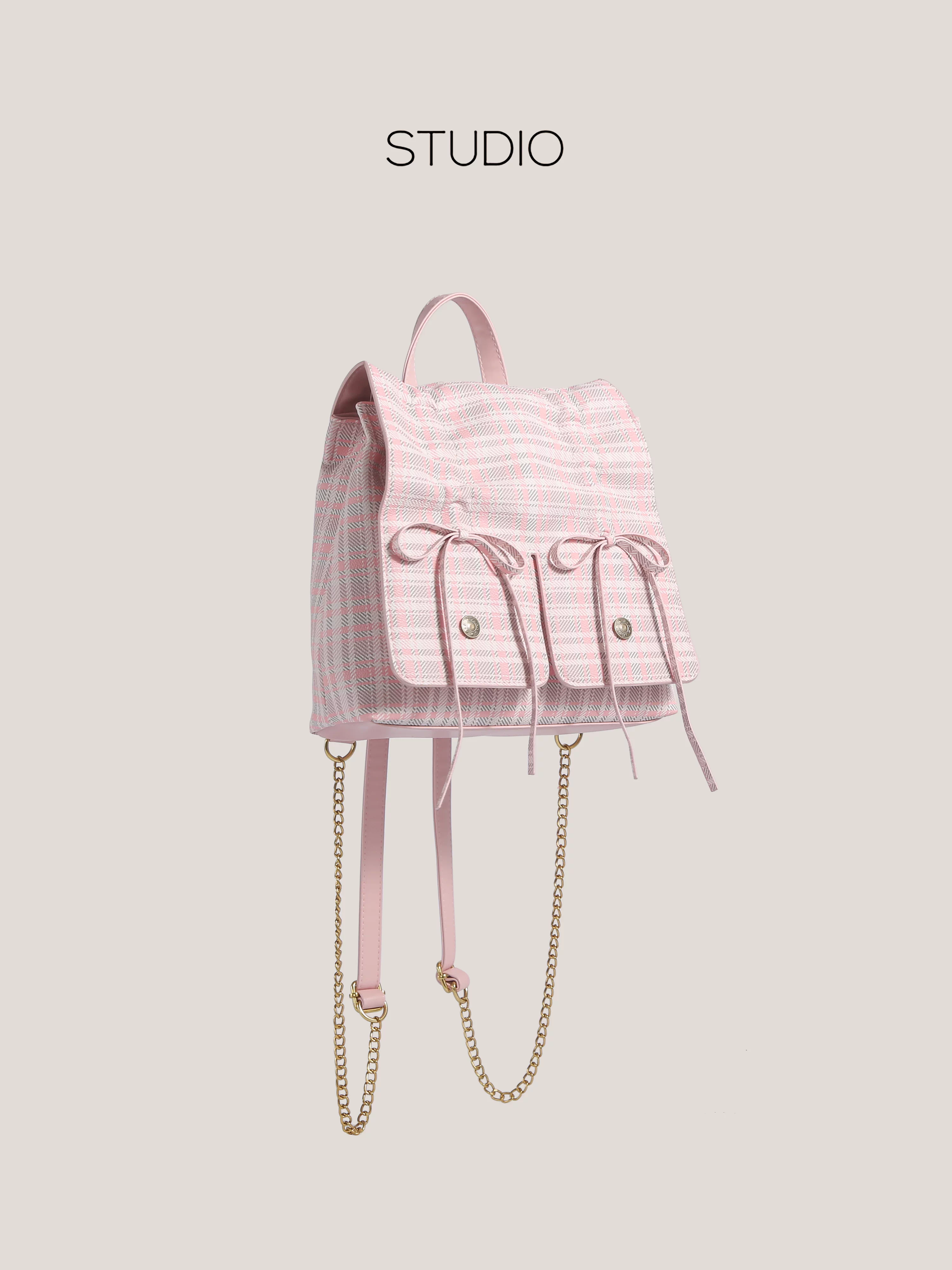 Túi đeo vai kiểu múa ba lê Fat Cat dành cho nữ, mẫu mới Xuân/Hè 2025, dung tích lớn, balo đi làm phong cách độc đáo