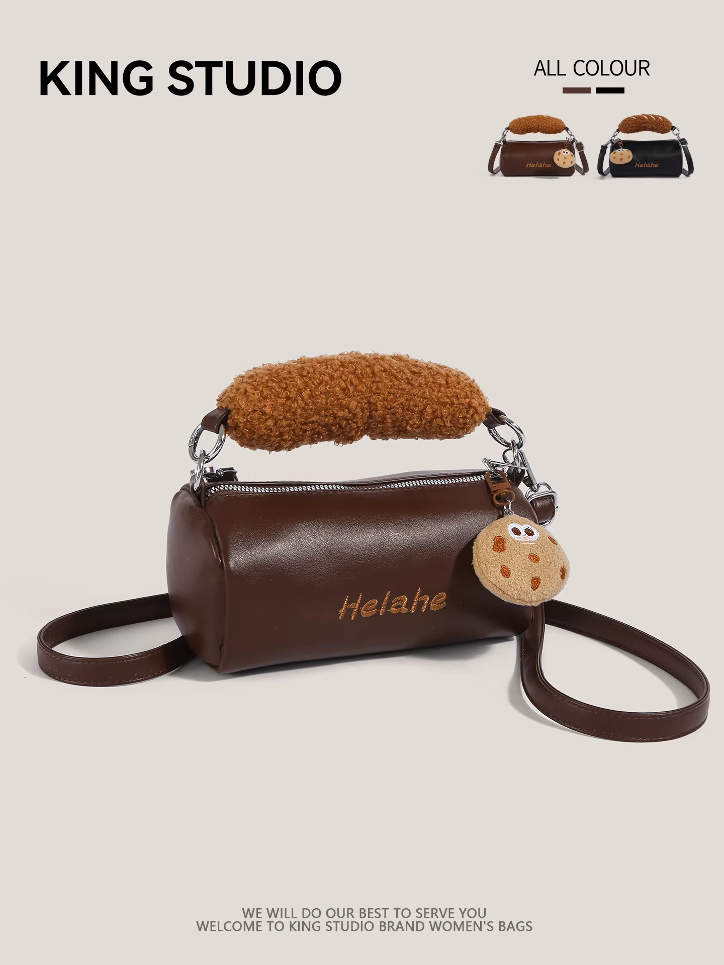 Túi đeo vai mini dễ thương dành cho nữ, mẫu mới 2026, kiểu dáng độc đáo, siêu hot, phong cách retro, đa năng, đeo chéo, đeo vai.