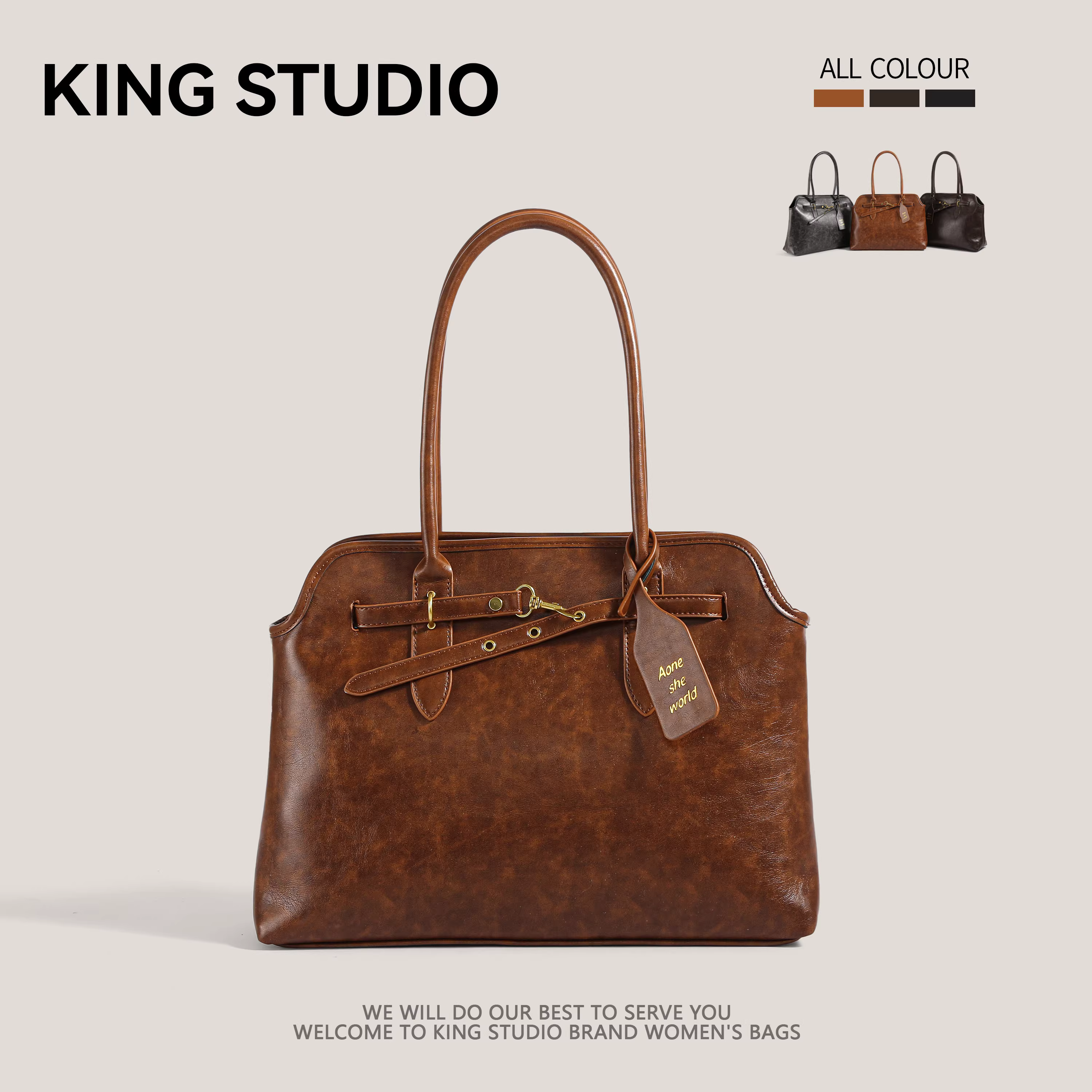 Túi đeo chéo nữ thời trang retro di động, mẫu mới 2025, đa năng, cao cấp, dung tích lớn