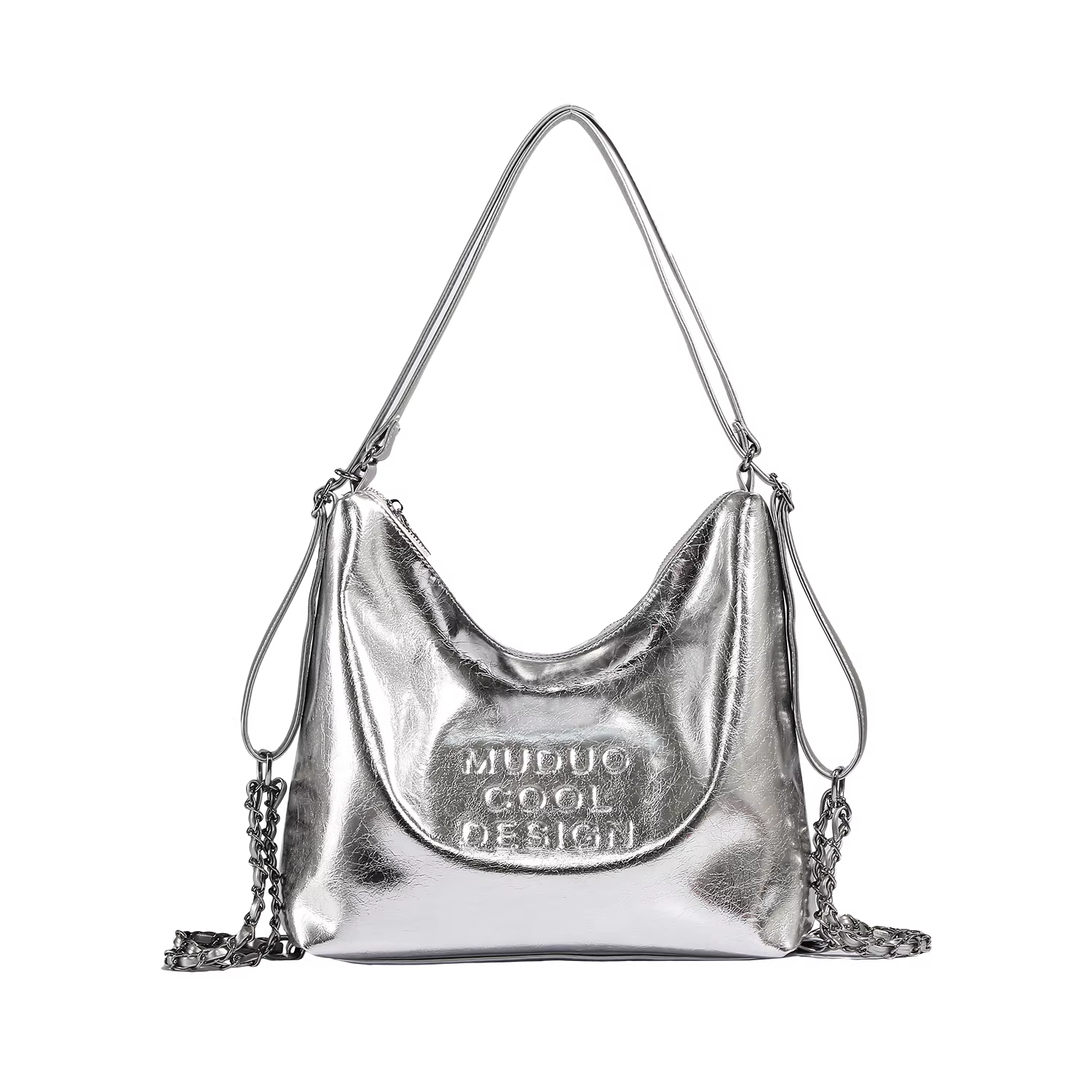 Ba lô nữ sinh thời trang mùa hè 2025, túi tote đi làm in chữ, dung tích lớn, kiểu dáng balo