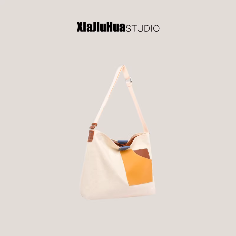 Túi vải DrinKing 2025 thời trang mới, đa năng, đeo vai, dung tích lớn, túi tote đi làm