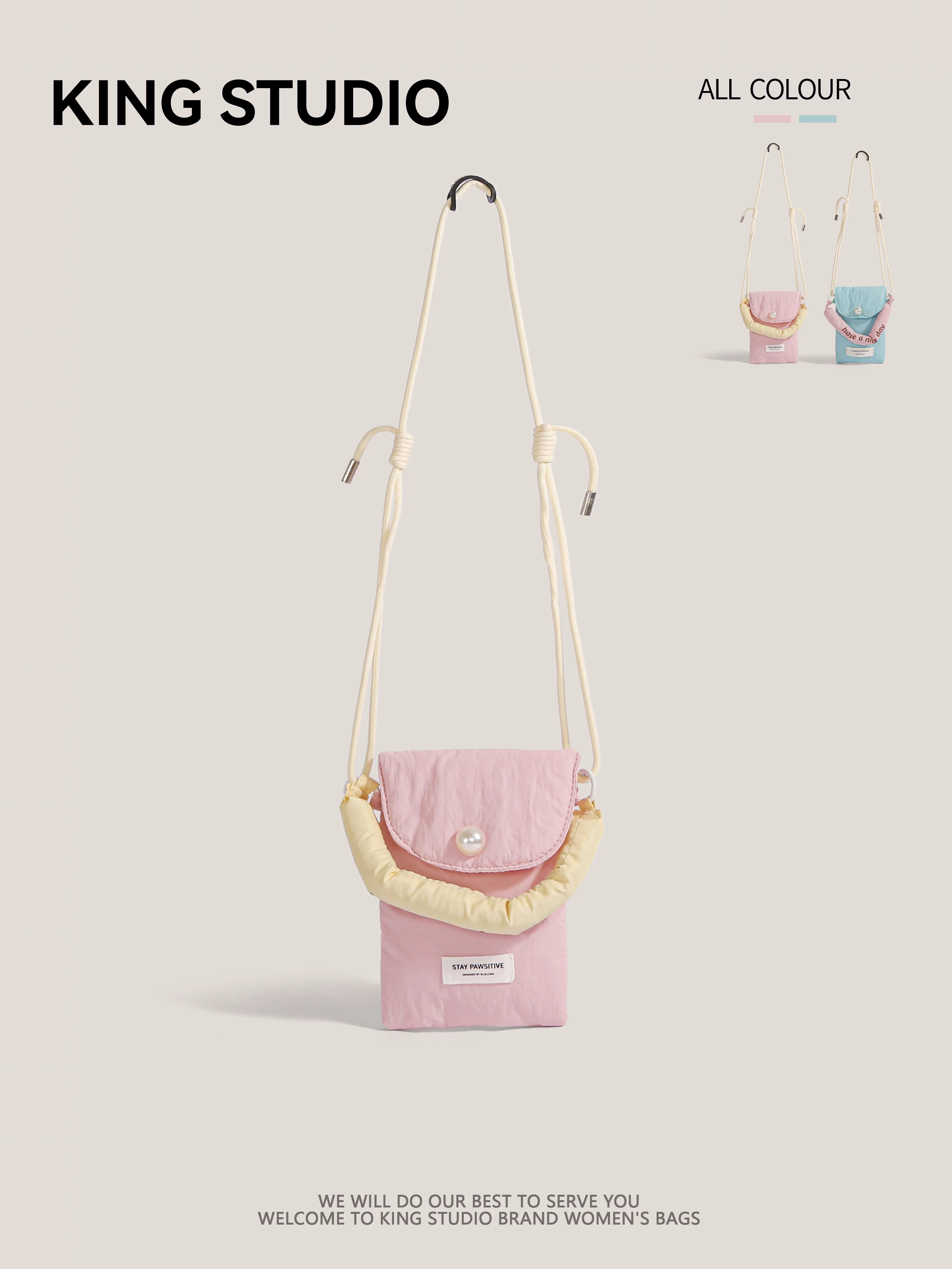 Túi đựng điện thoại đeo chéo chống nước dễ thương dành cho nữ, thiết kế nhỏ gọn, cao cấp, có thể đựng chìa khóa, tiền xu và thẻ.