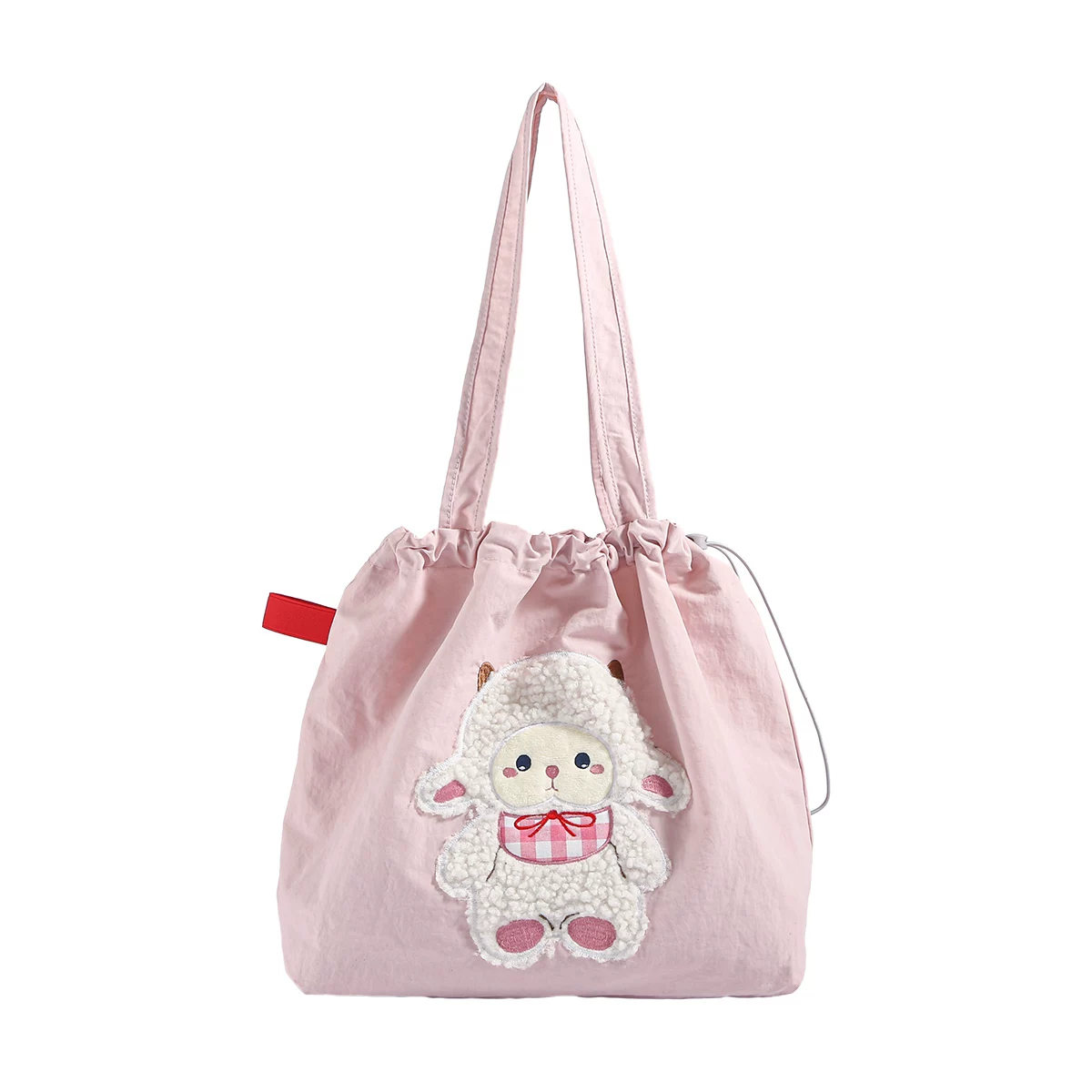 Túi tote cỡ lớn dành cho nữ 2025 mẫu mới dễ thương chất liệu canvas hình cừu đa năng, phù hợp cho học sinh, đi học, đi làm, đeo vai