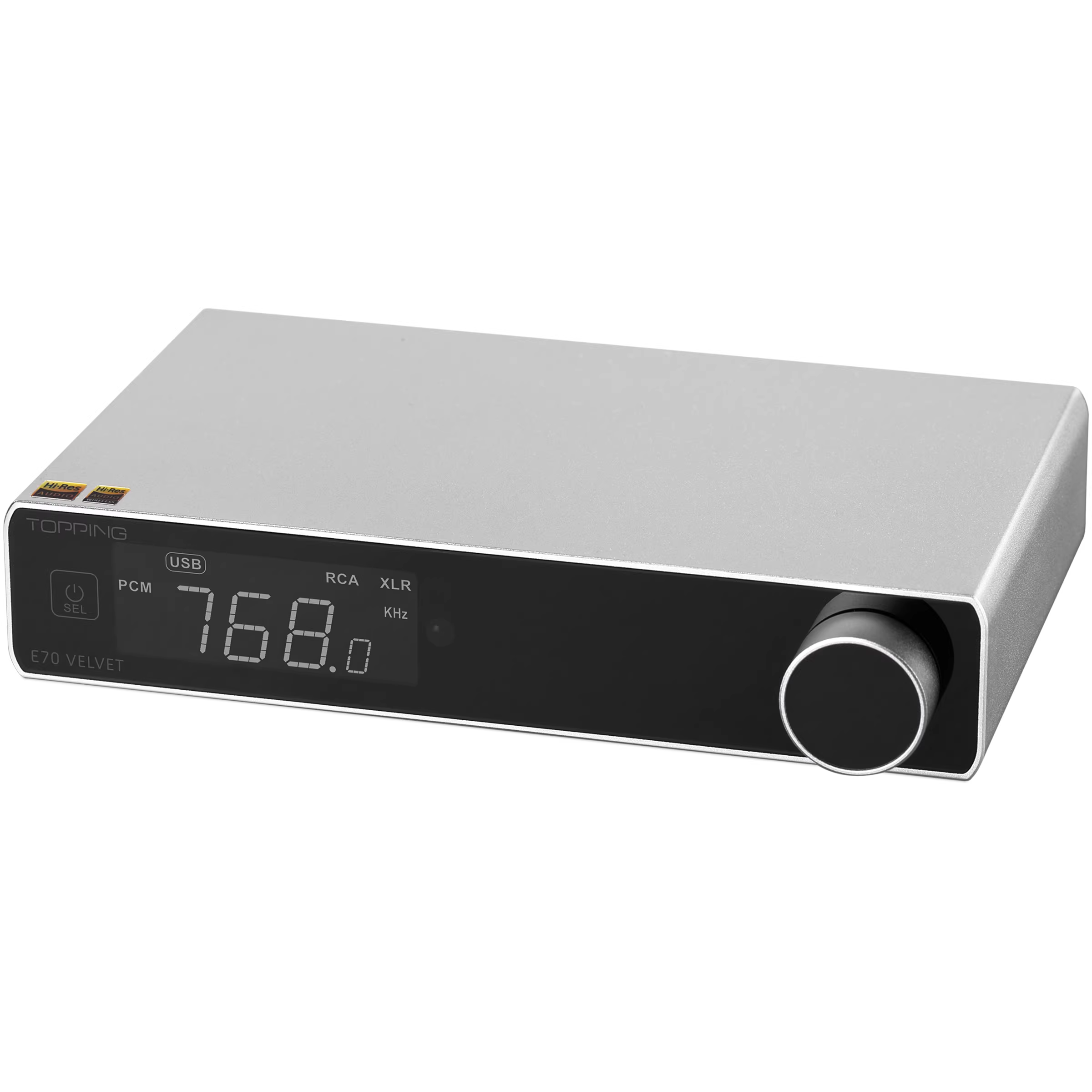 Sản phẩm mới TOPPING E70 VELVET âm thanh cao cấp giải mã DAC AK4499EX Bluetooth 5.1