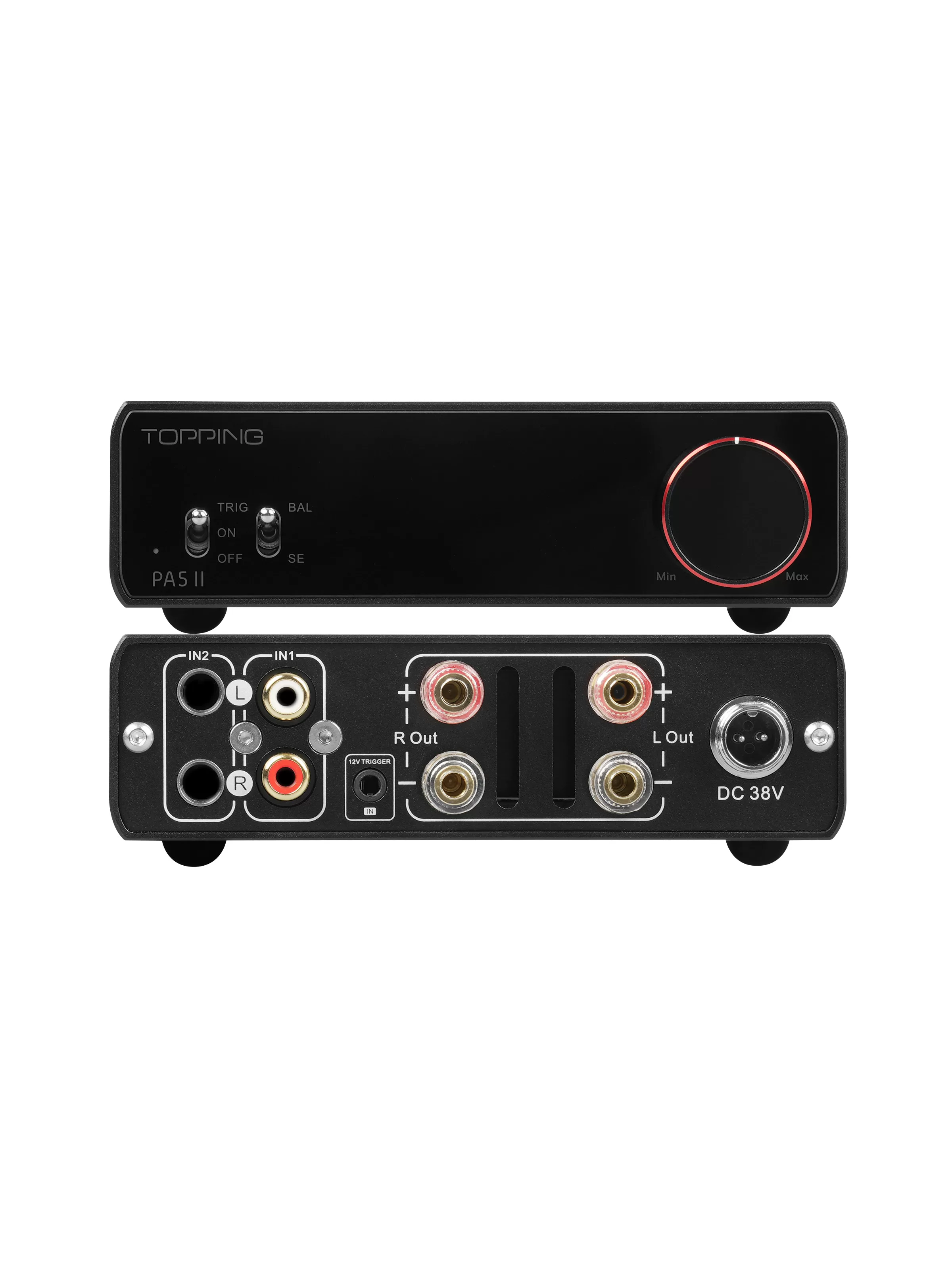 Bộ khuếch đại công suất TOPPING PA5 II&PA5 II Plus Bộ khuếch đại công suất hoàn toàn cân bằng loại D công suất cao