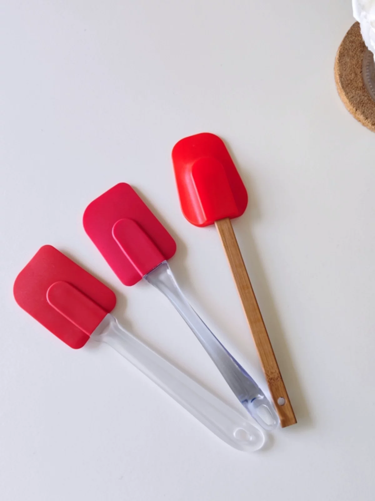 Miễn phí vận chuyển xuất khẩu dụng cụ làm bánh thìa silicone chịu nhiệt cao cao su cạo kem bánh cạo