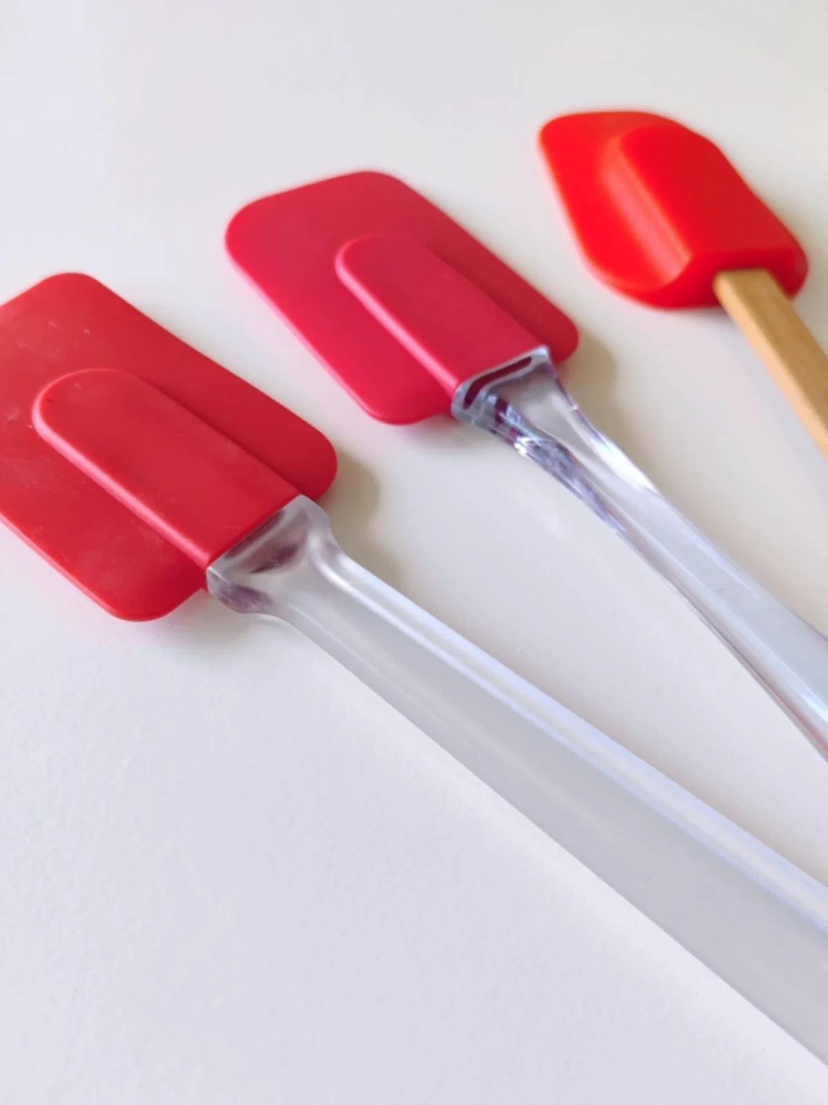 Miễn phí vận chuyển xuất khẩu dụng cụ làm bánh thìa silicone chịu nhiệt cao cao su cạo kem bánh cạo