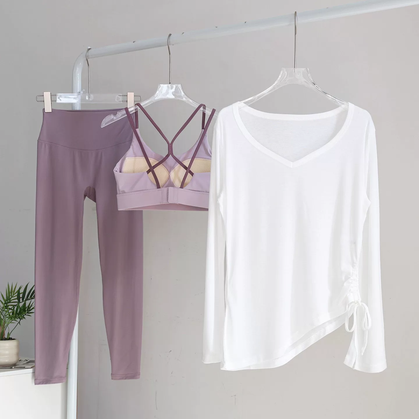 Bộ đồ thể thao rộng rãi dành cho nữ, áo khoác lưới thoáng khí giúp thon gọn vóc dáng, áo tập yoga dài tay, áo tập Pilates