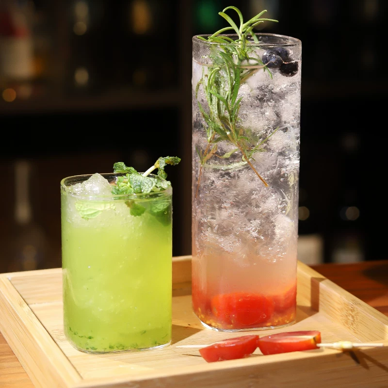 Ly cocktail ly pha lê quầy bar Colin ly gin và tonic ly highball ly nhà sáng tạo ly mojito