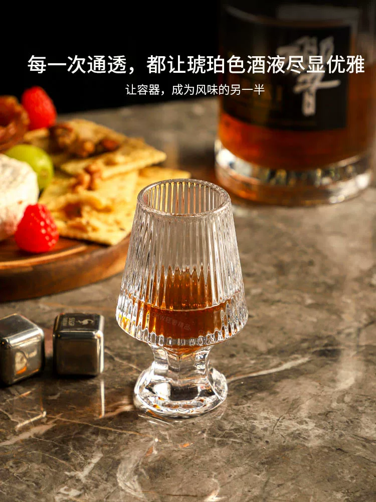 Ly rượu CKW, ly rượu cao cấp cắt tinh xảo, ly rượu mạnh, ly nếm rượu đáy dày, ly rượu cổ điển
