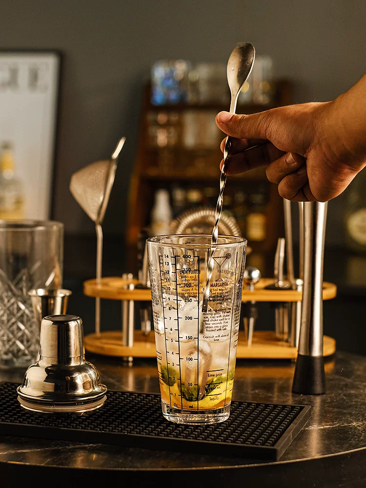 Bộ dụng cụ pha chế cocktail bằng thủy tinh CKW, dụng cụ pha trà chanh tự làm, dụng cụ pha chế cocktail tự làm